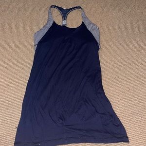Lulu lemon tank top with built in sports bra